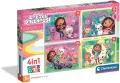 Puzzle 4w1 Gabbys Dollhouse - tantis.pl