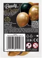 Balony Beauty&Charm złote i czarne - tantis.pl