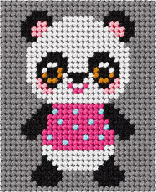 Haft. Moje pierwsze wyszywanie - Panda - tantis.pl