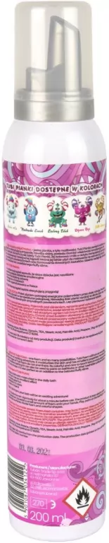 Tubi. Pianka do kąpieli. Różowa - tantis.pl