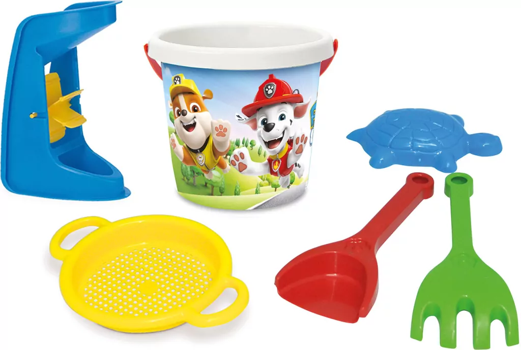 Wader. Psi Patrol. Komplet do piasku, 6 elementów - tantis.pl
