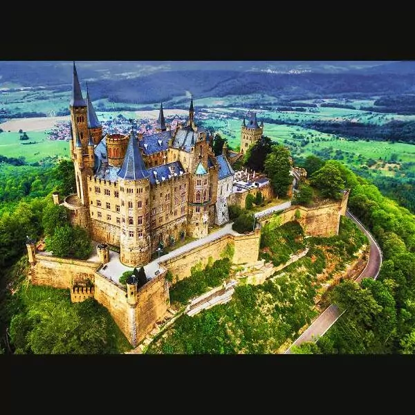 Puzzle 1000. Zamek Hohenzollern. Niemcy - tantis.pl