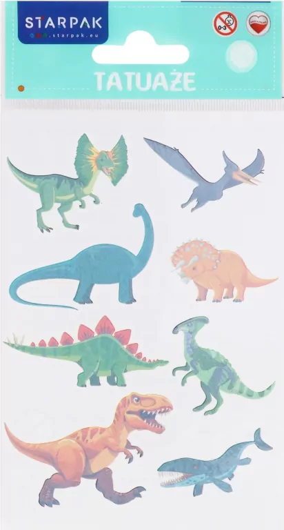Tatuaż Dinozaury 100X190 - tantis.pl