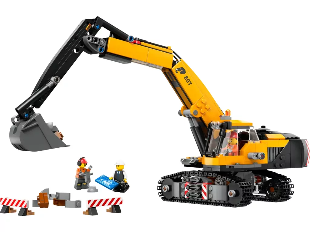 LEGO® City. Żółta koparka 60420 - tantis.pl