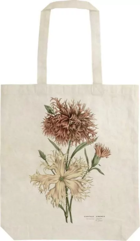 Torba bawełniana. Shopperka. Goździki - tantis.pl