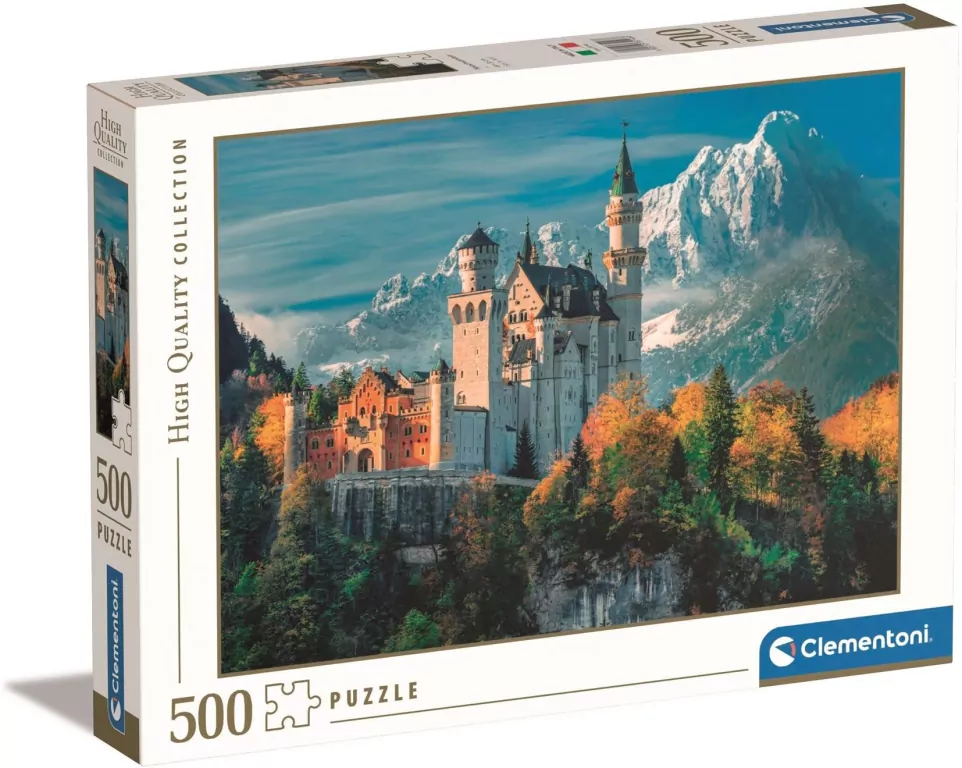Puzzle 500 HQ. Neuschwanstein Castle - tantis.pl
