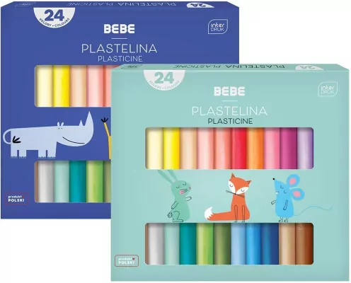 Plastelina. BB Kids. 24 kolory