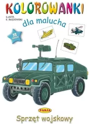 Sprzęt wojskowy. Kolorowanki dla malucha
