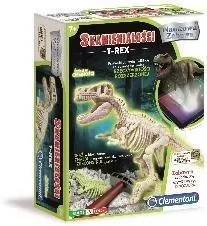 Skamieniałości. T-Rex fluorescencyjny. Naukowa zabawa - tantis.pl