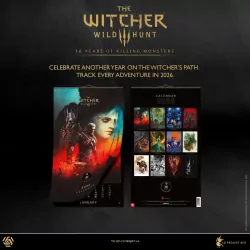 Kalendarz 2026 The Witcher (Wiedźmin) 3: Wild Hunt