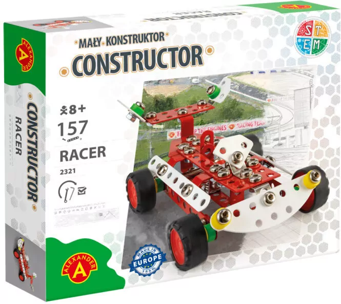 Mały Konstruktor - Racer 8+ - tantis.pl