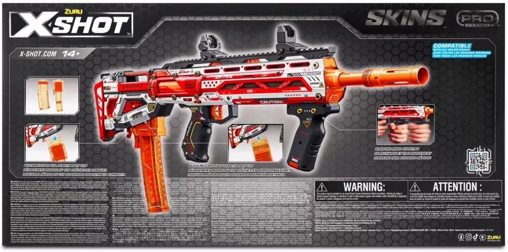 Wyrzutnia Skins Pro seria 1 Sinister 40 strzałek - tantis.pl