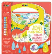 Magiczne wodne kolorowanie - Dinozaury