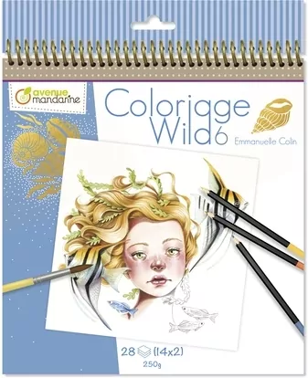 Kolorowanka. Emmanuelle Colin Wild 6 - tantis.pl
