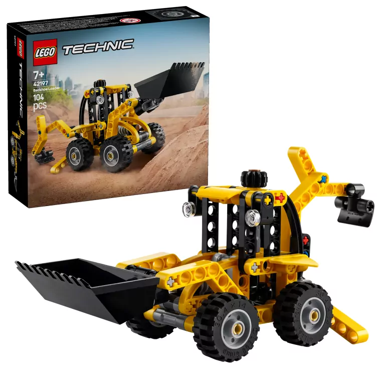 LEGO® Technic. Koparko-ładowarka. 42197 - tantis.pl