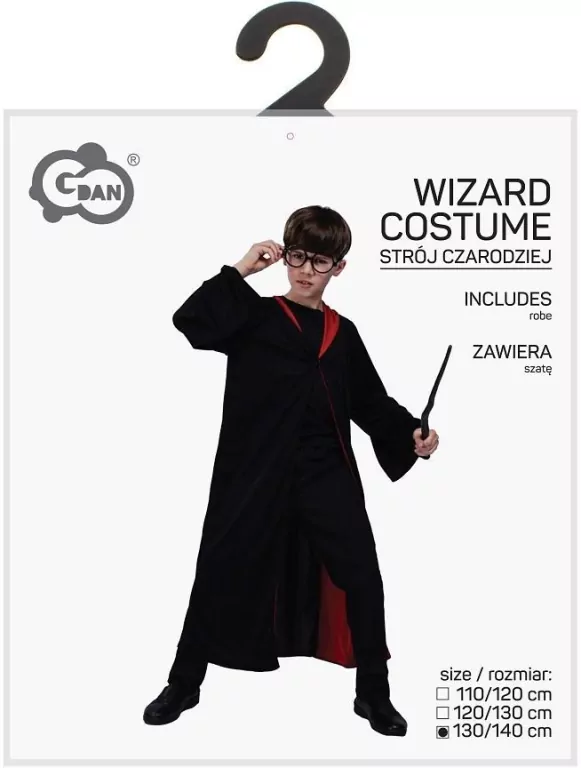 Strój dla dzieci Czarodziej 130/140 - tantis.pl