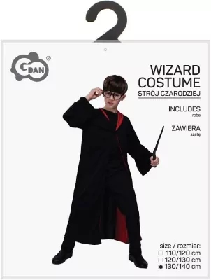 Strój dla dzieci Czarodziej 130/140
