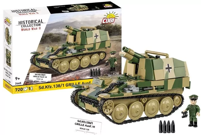 Sd. Kfz. 138/1 GRILLE Ausf M Świerszcz - tantis.pl