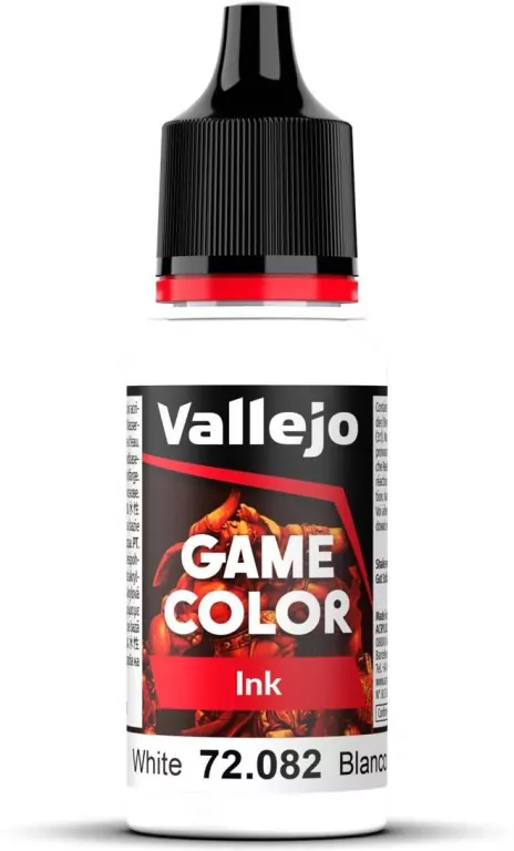 Vallejo: 72.082 - Game Color - Ink - White (18 ml) - tantis.pl