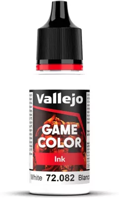Vallejo: 72.082 - Game Color - Ink - White (18 ml)