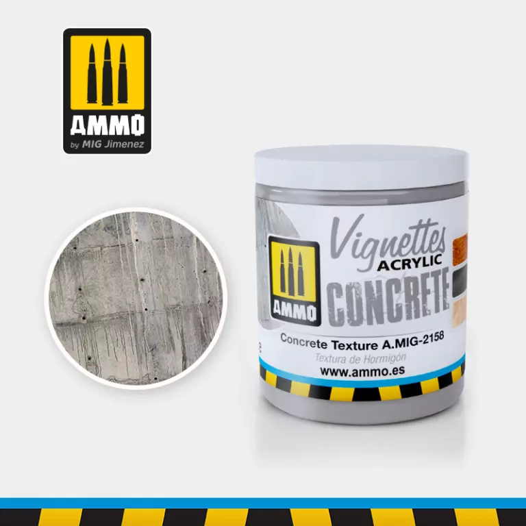 Ammo: Acrylic Mud - Vignettes - Concrete Texture (100 ml) - tantis.pl