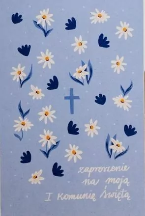Zaproszenie Komunia - tantis.pl