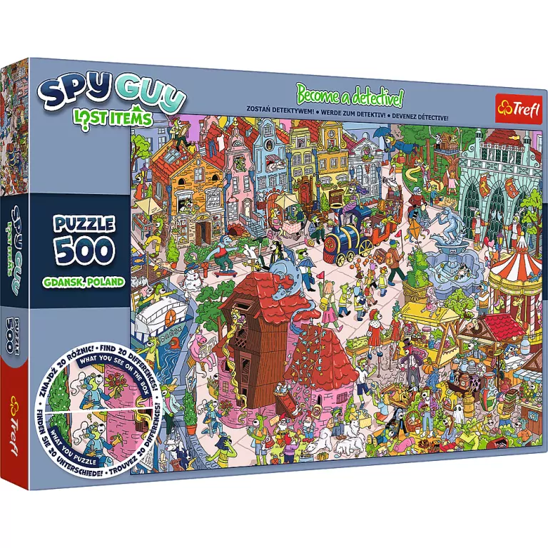 Puzzle 500. Spy Guy. Gdańsk. 37479 - tantis.pl