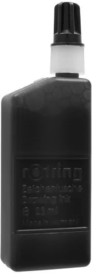 Tusz kreślarski Rotring 23ml - czarny (S0194660) - tantis.pl
