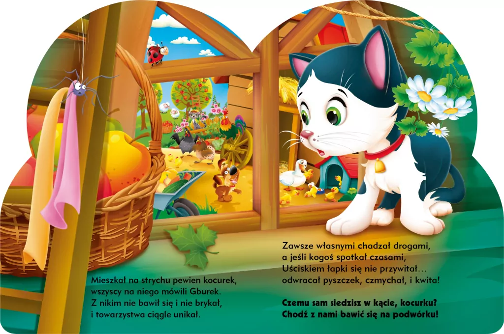 Wykrojnik. Nieśmiały kotek - tantis.pl