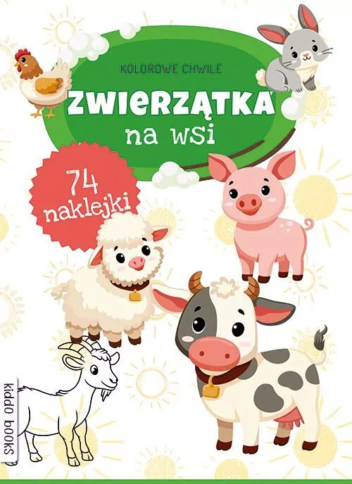 Kolorowe chwile. Zwierzątka na wsi - tantis.pl