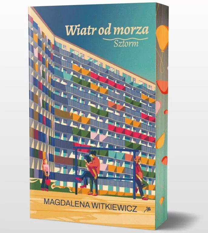 Sztorm. Wiatr od morza (barwione brzegi) - tantis.pl