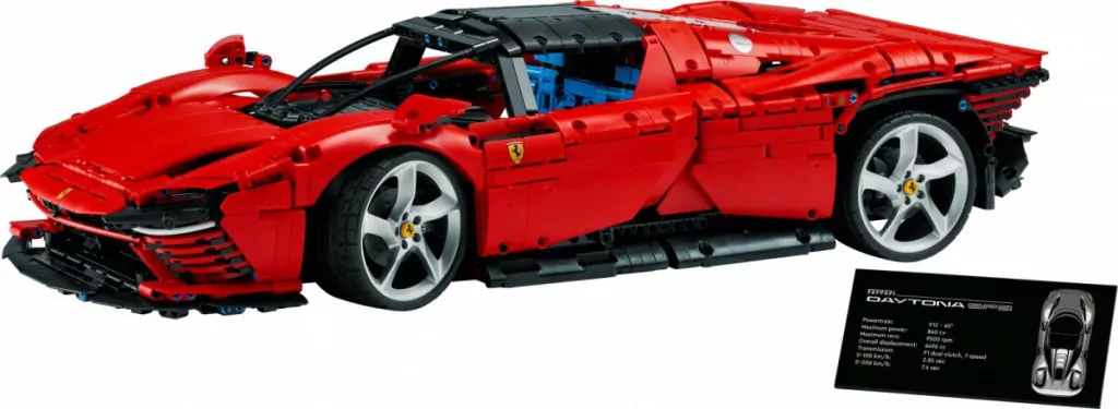 LEGO® Technic. Ferrari Daytona SP3. 42143 - tantis.pl