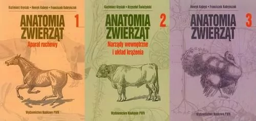 Anatomia zwierząt. Tom 1-3 - tantis.pl
