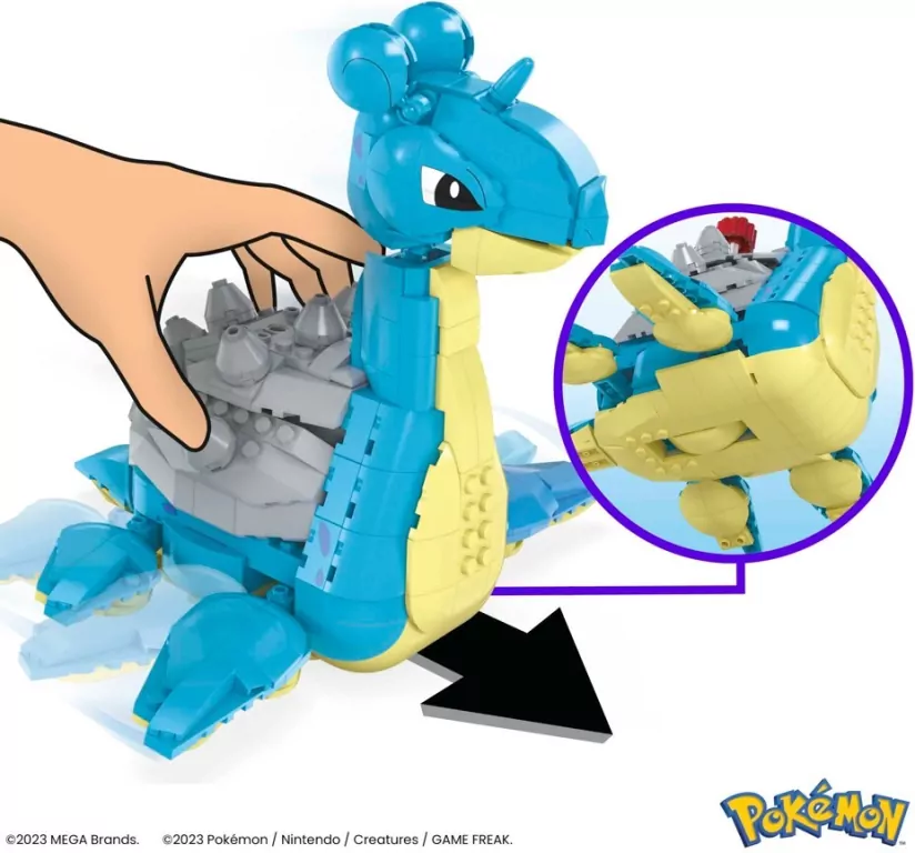 Mega Pokemon - Lapras HKT26 - tantis.pl