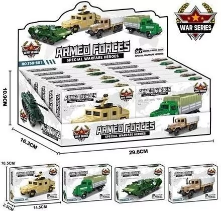 Model wojskowy do składania PVC MIX - tantis.pl