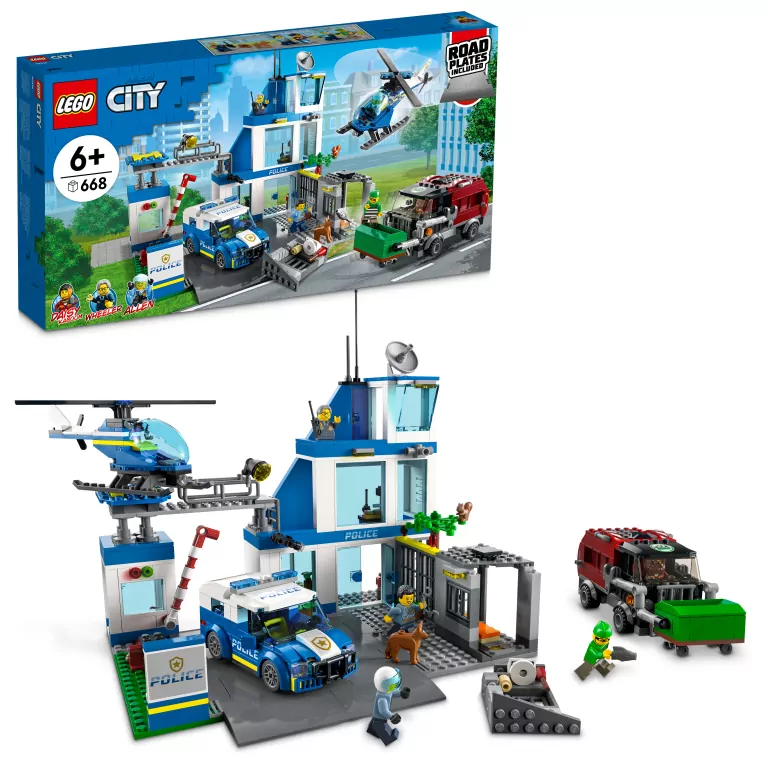 LEGO City Police. Posterunek policji. 60316 - tantis.pl