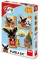 Bing. Puzzle 3w1 Baby  3, 4 i 5 elementów - tantis.pl
