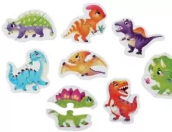 Maksik. Puzzle. Szczęśliwe dinozaury