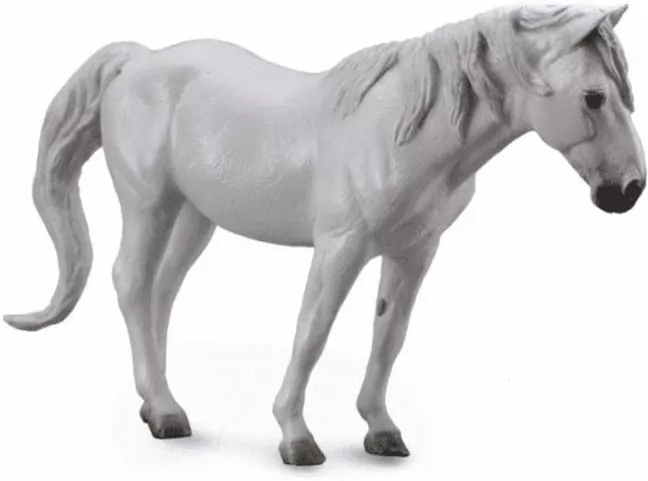Koń Camargue maści szarej XL - tantis.pl