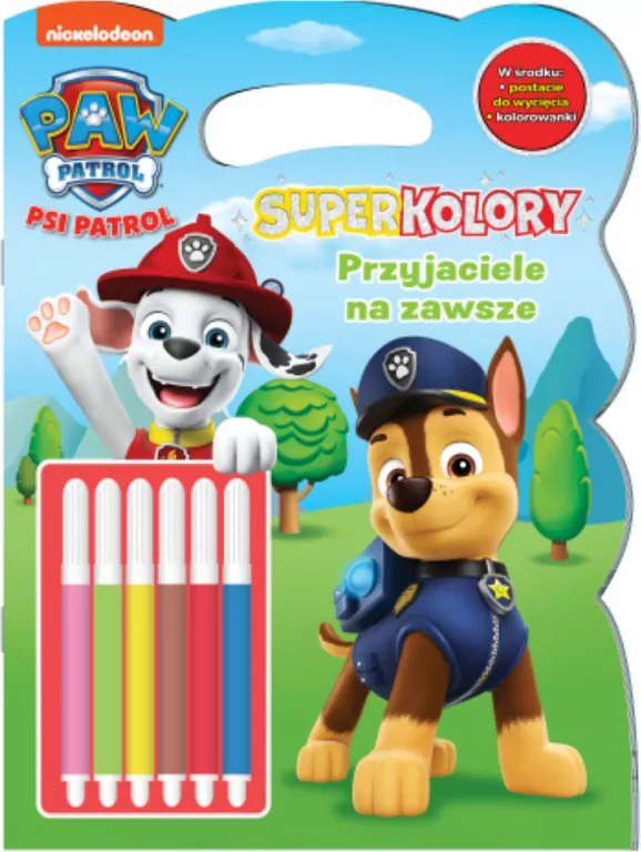 Przyjaciele na zawsze. Superkolory Psi Patrol - tantis.pl