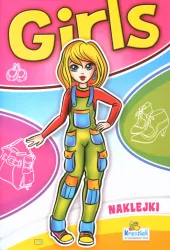 Kolorowanka z naklejkami. Girls