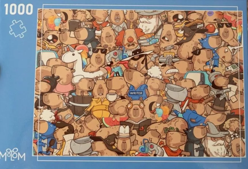 Puzzle 1000. Kapibara impossible - tantis.pl