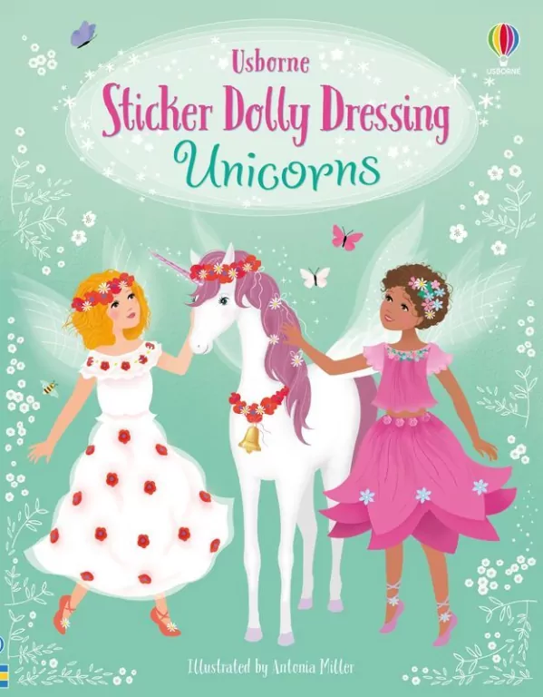 Sticker Dolly Dressing Unicorns - tantis.pl