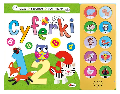 Cyferki. Liczę, słucham, powtarzam - tantis.pl