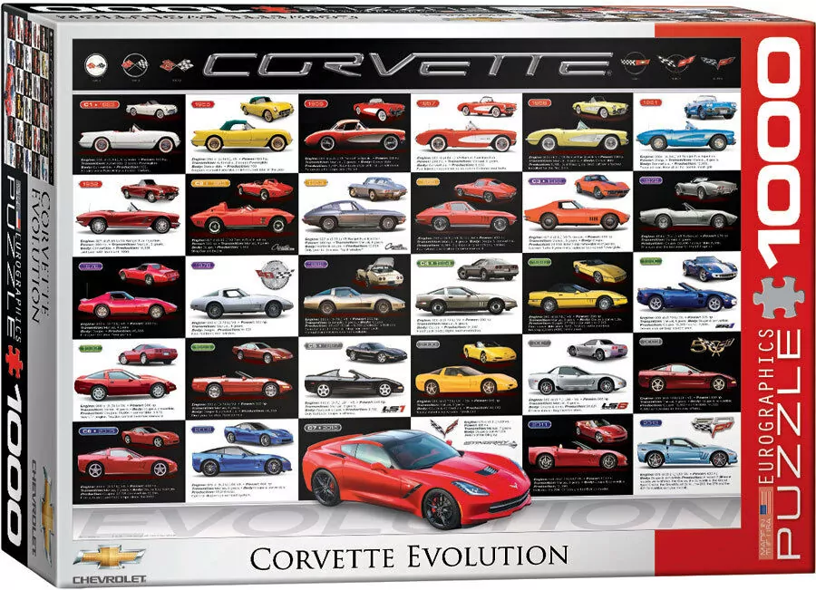 Puzzle 1000. Ford Mustang Evolution 6000-0684 - tantis.pl