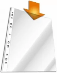 Koszulka PP A4 krystaliczna 100 sztuk