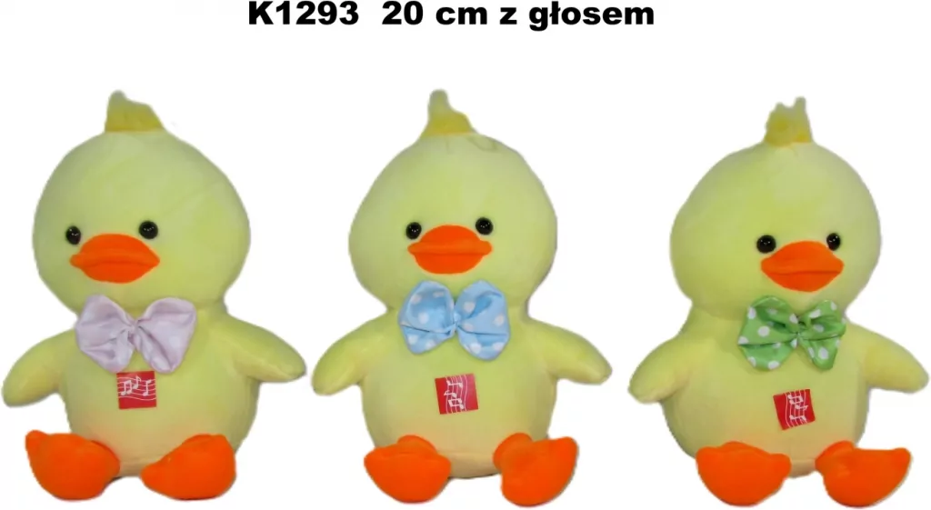 Kaczka z głosem 20cm MIX - tantis.pl