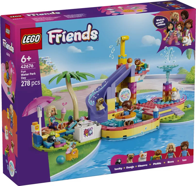 LEGO® Frajda w parku wodnym 42676 - tantis.pl
