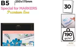 Szkicownik B5/30K do markerów