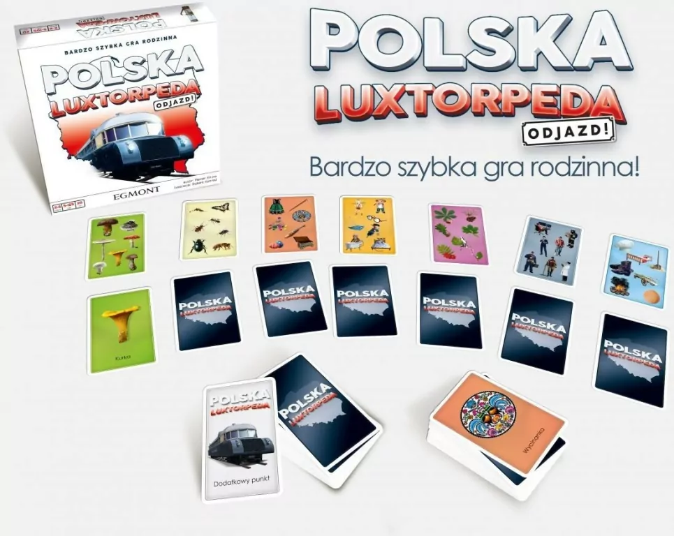 Egmont. Polska Luxtorpeda. Odjazd, Gra rodzinna - tantis.pl